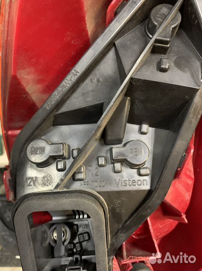 Фонарь правый Пежо 207 Peogeot