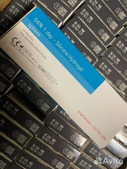 Линзы контактные однодневные -2.75,2.0,2.25