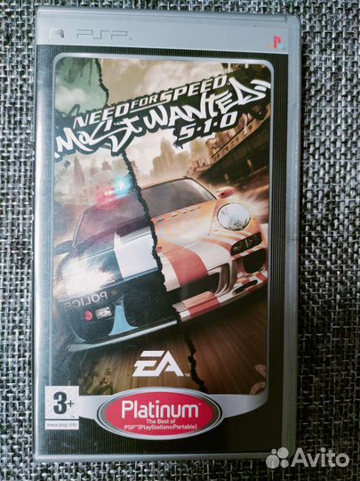 Игры для PSP Need For Speed Most Wanted
