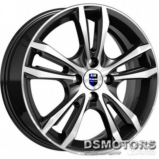 Диски Samara 6.0/16 5x114.3 ET45 d67.1 алмаз чёрны