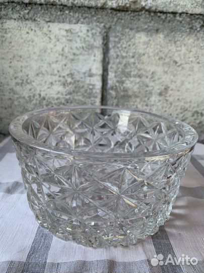 Хрустальный салатник (СССР)