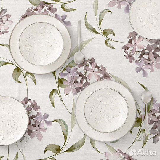 Скатерть водоотталкивающая хлопок, Испания