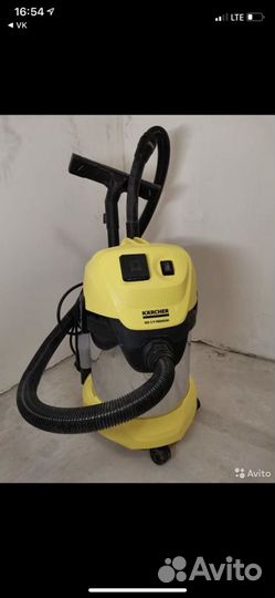 Аренда строительного пылесоса karcher wd 3 premium