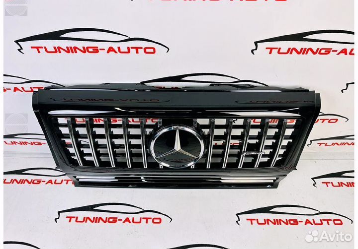Решетка радиатора Mercedes Benz G klass 1990-2018