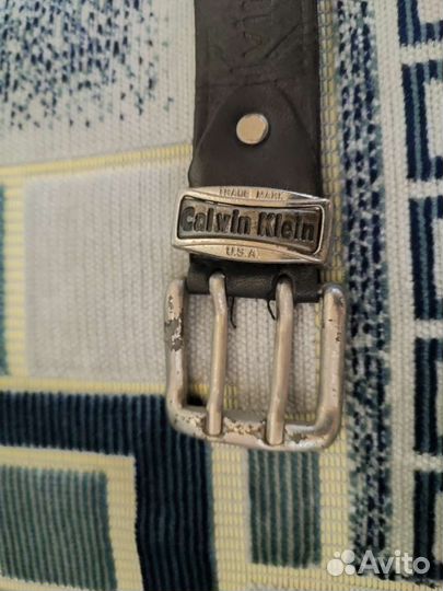 Мужской кожаный ремень