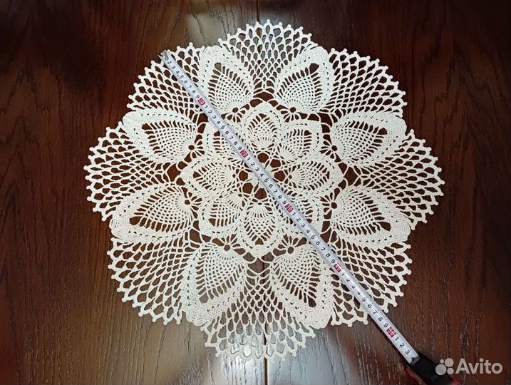 Салфетки вязанные