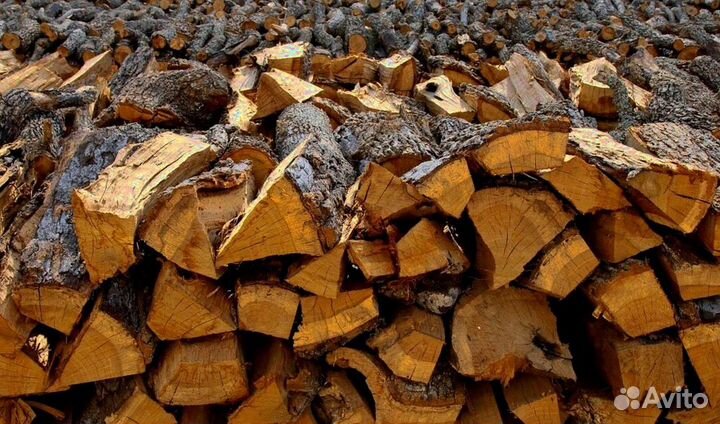 Дрова березовые нарубленные