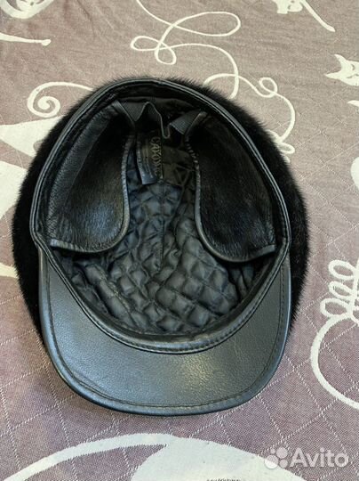 Меховая мужская кепка