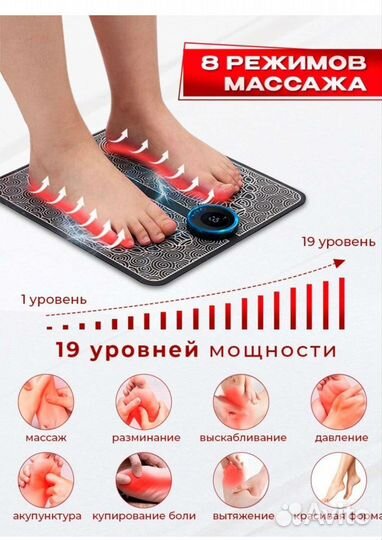 Массажер для ног новый