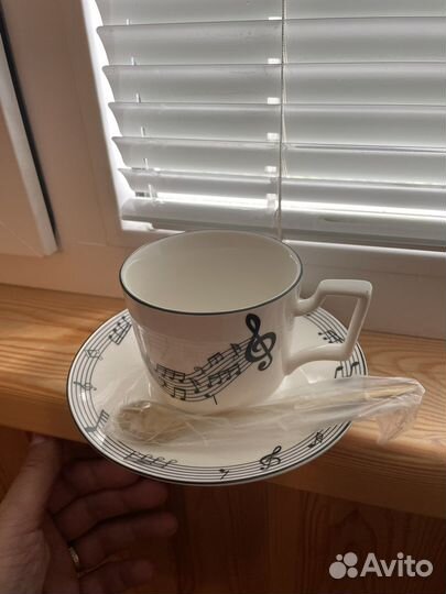 Чашка с блюдцем