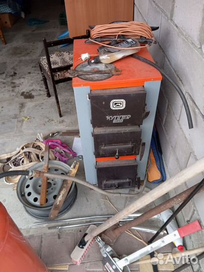 Твердотопливный котел бу