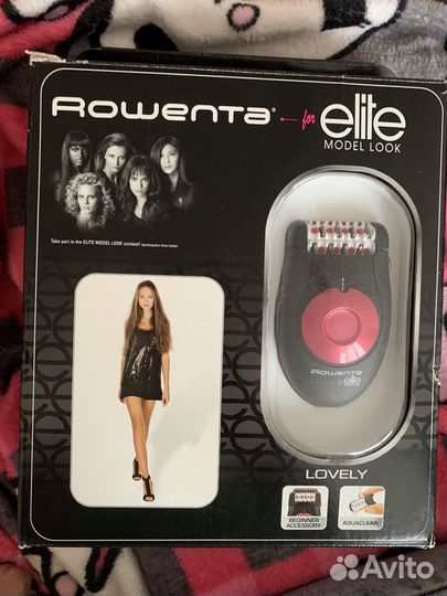 Эпилятор rowenta elite model look