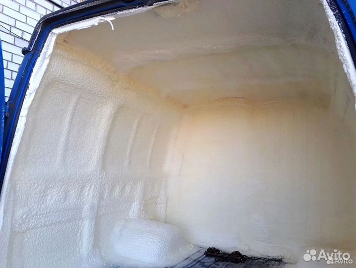 Утепление потолка пенополиуретаном пеной ППУ