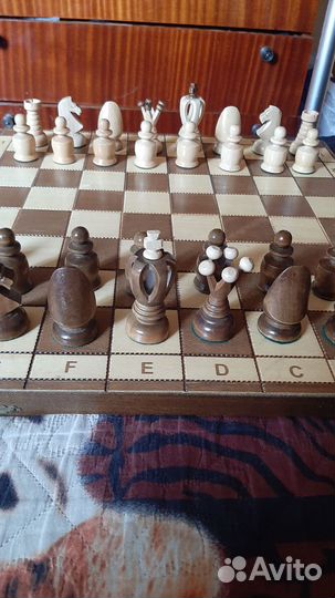 Шахматы деревянные ручной работы