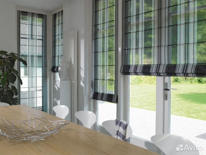 Римские шторы. Ткани из Европы и Турции