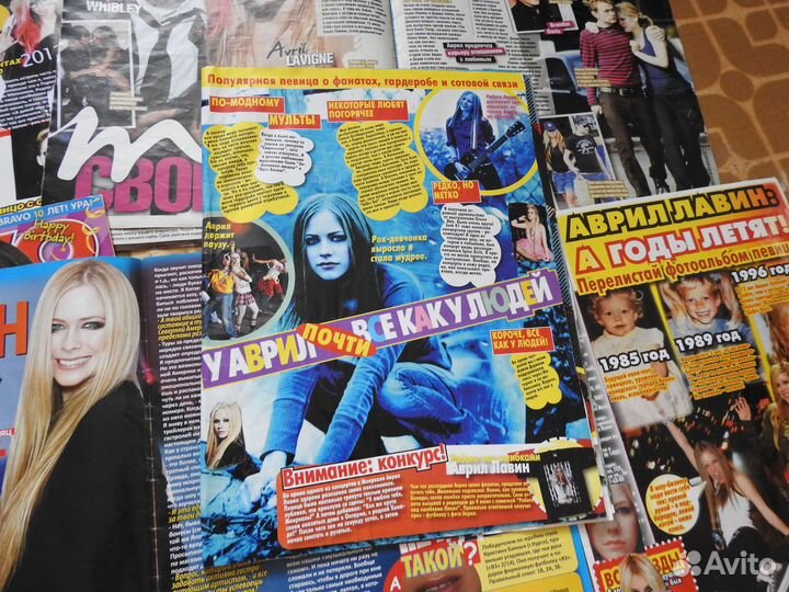 Аврил Лавин, постеры, интервью коллекция