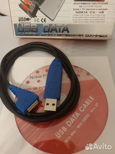 Кабель для передачи данных USB и по Nokia