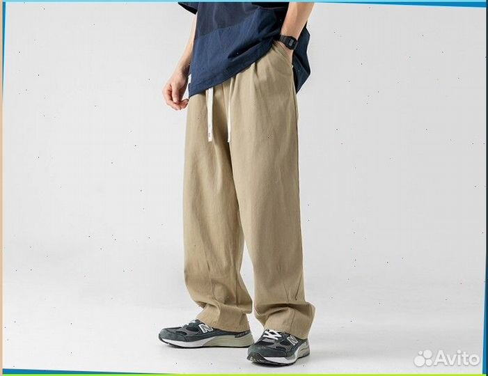 Широкие штаны карго (качество premium)