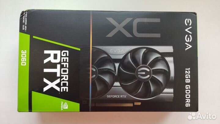 Видеокарта evga GeForce RTX 3060 gaming XC