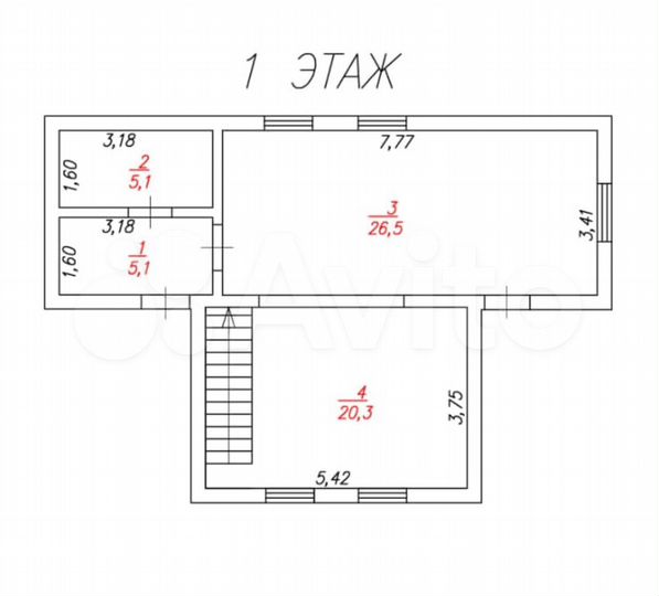 Дом 140 м² на участке 8 сот.