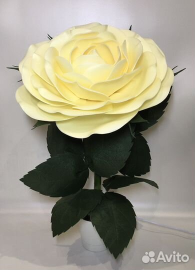 Светильник из изолона Гербера, Роза, Ромашка