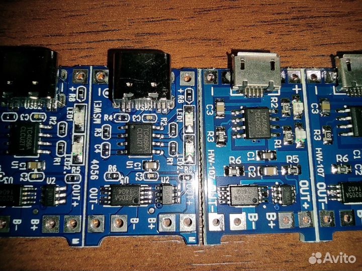 Зарядка для Li-ion аккумуляторов 18650 (TP4056)