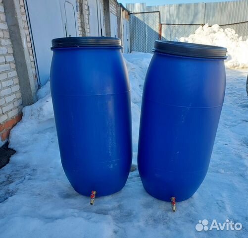 Бочка пластиковая 167л с краном.Бочка 167 с краном купить в Москве ...