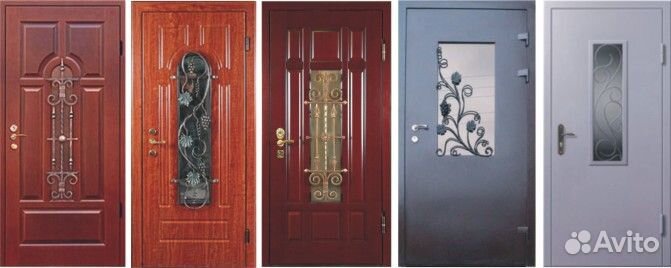 Дверь стальная металлическая