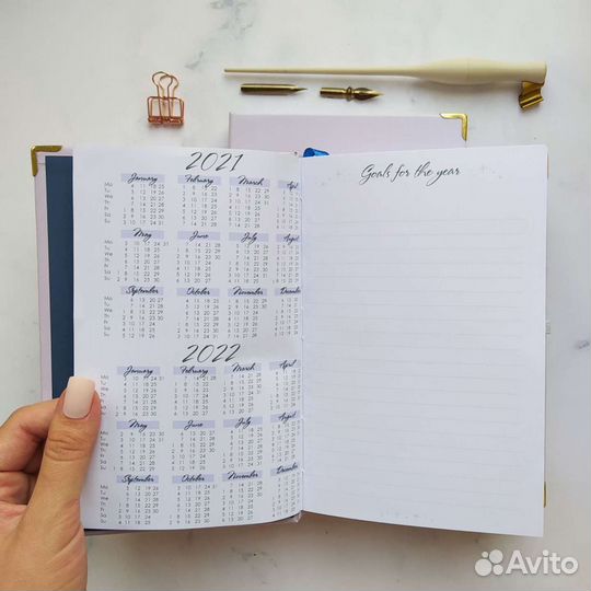 Ежедневник блокнот ручной работы 