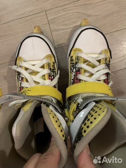 Роликовые коньки раздвижные р 40-43