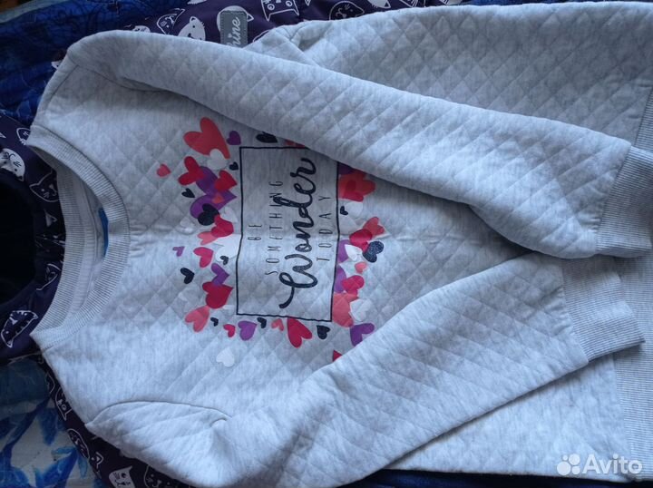 Вещи пакетом на девочку 128 134