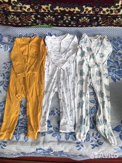 Слипы комбинезоны пижамы 98