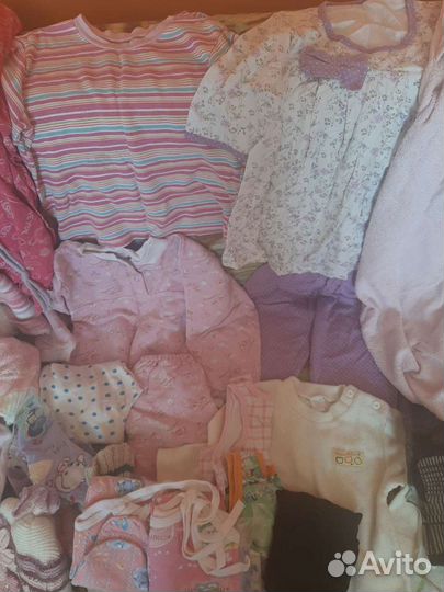 Отдам вещи на девочку от 3мес до 3 лет