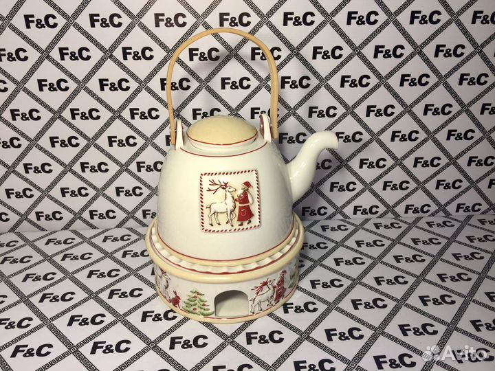 Villeroy & Boch чайник, чашки Christmas Enjoyment