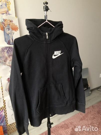 Кофта на молнии зипка nike xs