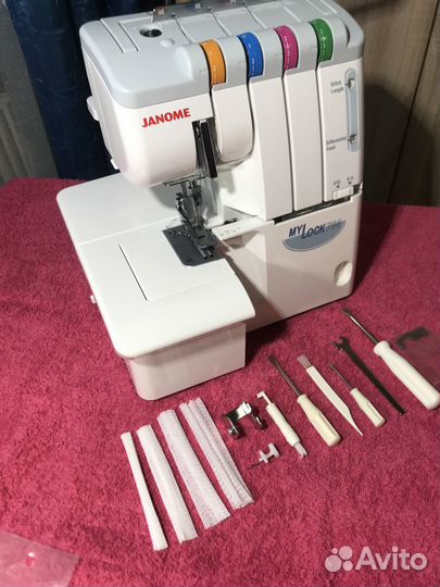 Оверлок janome 784