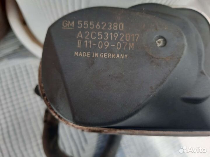 Дроссельная заслонка опель астра н