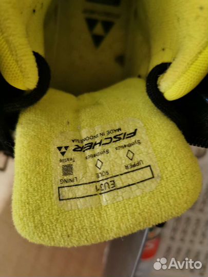 Лыжи беговые fisher +ботинки+палки