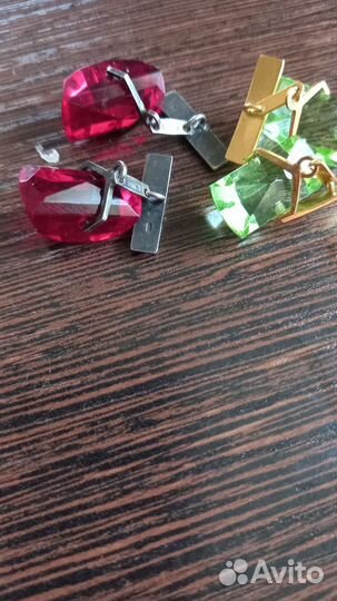 Запонки серебро СССР