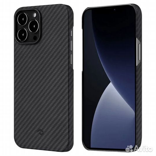 Чехол pitaka MagEZ 2 для iPhone 13 Pro, кевлар, че