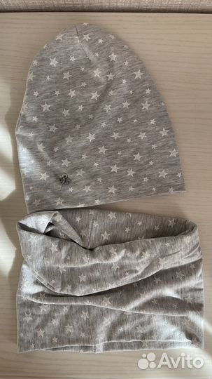 Комплект детский шапка и снуд