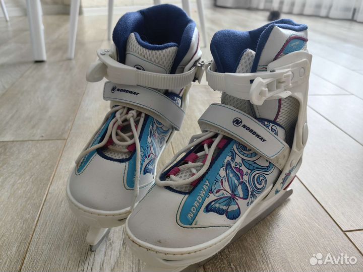 Коньки детские раздвижные