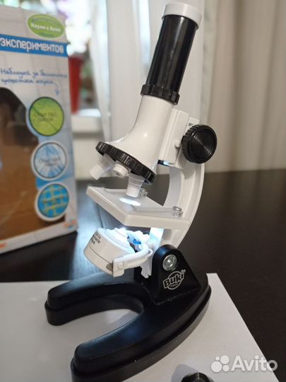 Микроскоп детский, игрушка, наука, опыты