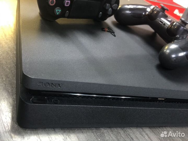 Игровая приставка ps4 slim 1tb
