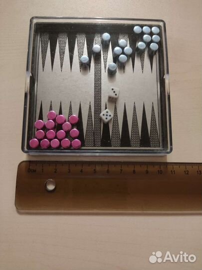 Нарды дорожные магнитные 11*11 см