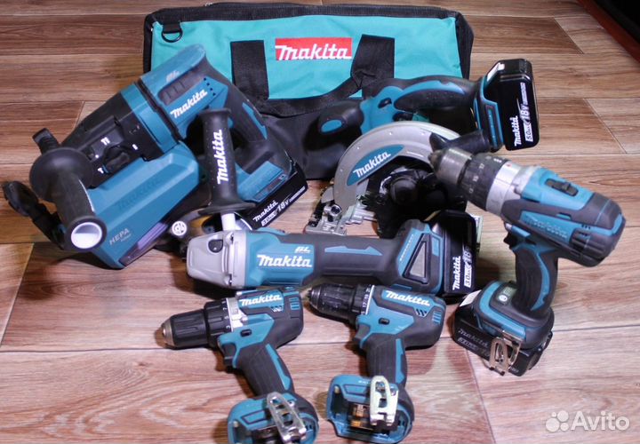 Набор аккумуляторного инструмента Makita 18V