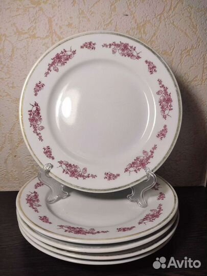 Тарелки фарфор из гдр,Япония,Чехословакия.Кобальто