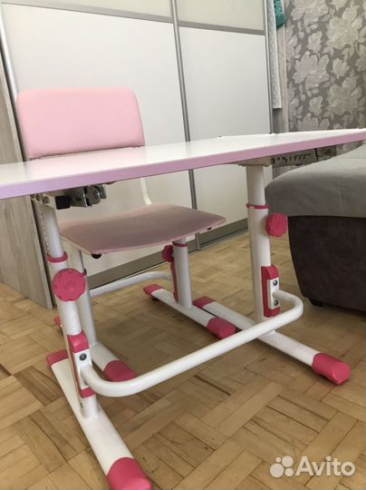 Растущая парта и стул