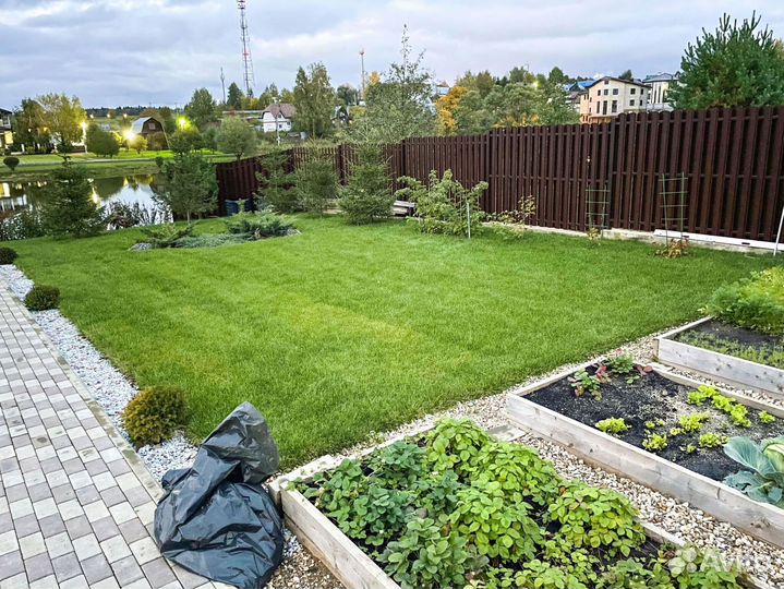 Рулонный газон: производство, доставка, укладка