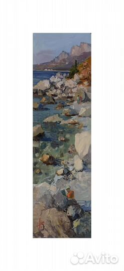 Четыре вертикальных пейзажа, кисти Анны Давыдченко